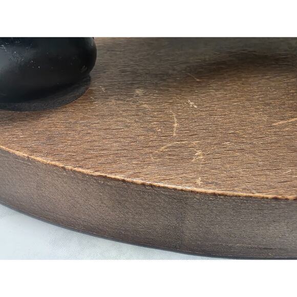 Gun Pistol Lighter Flintlock Table Lighter Cigarette, Novelty with Wood Stand - Picture 13 of 15